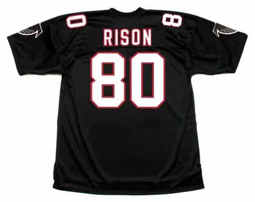 ANDRE RISON Atlanta Falcons 1994 Home Throwback NFL Football Jersey 