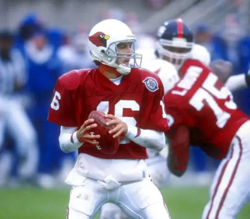 JAKE PLUMMER Arizona Cardinals 1998 Throwback NFL Football Jersey 