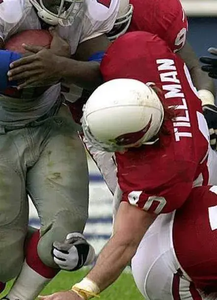 PAT TILLMAN Arizona Cardinals 1998 Throwback NFL Football Jersey 