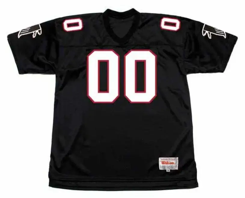 ATLANTA FALCONS 1990’s Throwback Home NFL Jersey Customized “Any Name & Number(s)”