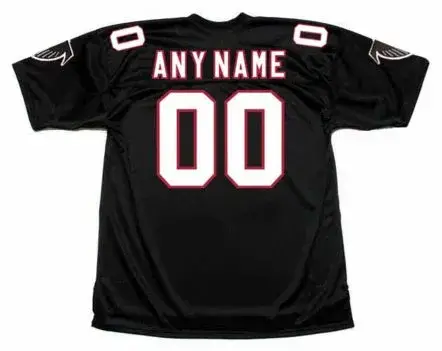 ATLANTA FALCONS 1990’s Throwback Home NFL Jersey Customized “Any Name & Number(s)” 