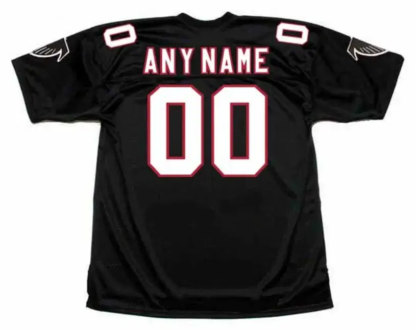 ATLANTA FALCONS 1990’s Throwback Home NFL Jersey Customized “Any Name & Number(s)” 