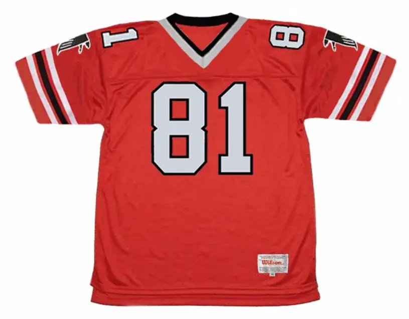 BILLY “WHITE SHOES” JOHNSON Atlanta Falcons 1983 Home Throwback NFL Football Jersey