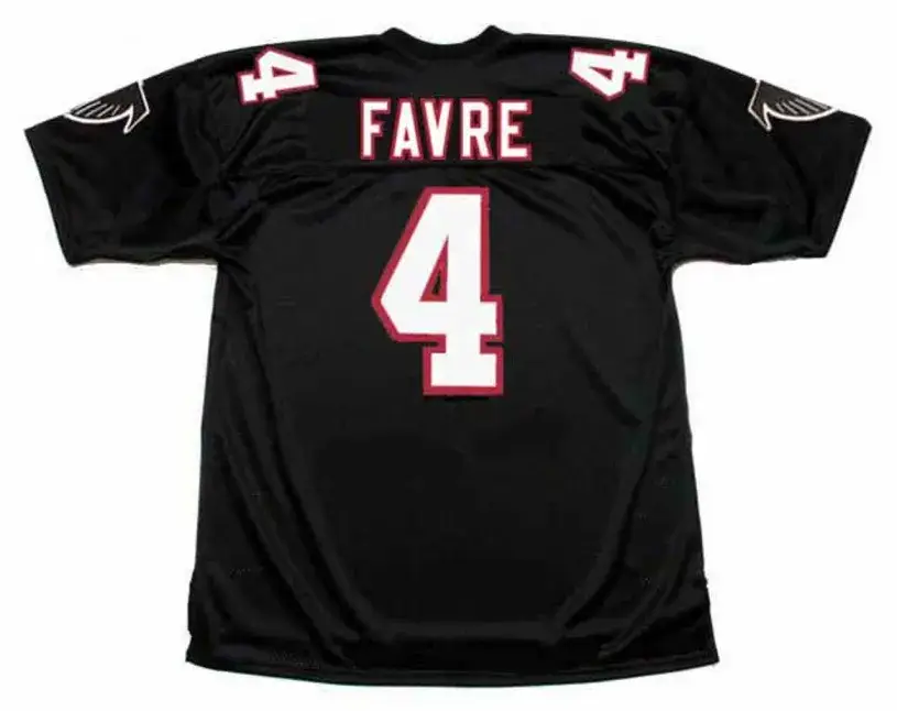 BRETT FAVRE Atlanta Falcons 1991 Home Throwback NFL Football Jersey 
