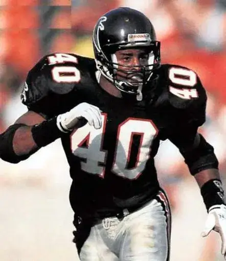 BRIAN JORDAN Atlanta Falcons 1991 Home Throwback NFL Football Jersey 