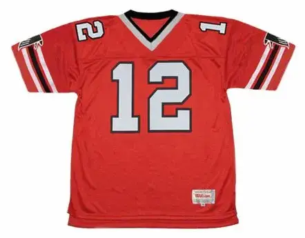 CHRIS MILLER Atlanta Falcons 1989 Home Throwback NFL Football Jersey