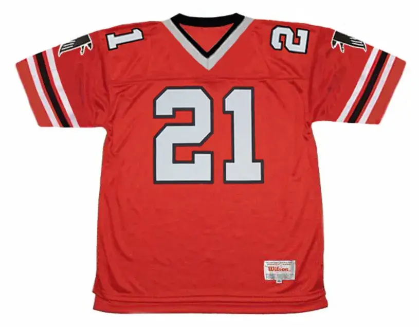 LYNN CAIN Atlanta Falcons 1980 Home Throwback NFL Football Jersey