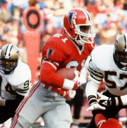 LYNN CAIN Atlanta Falcons 1980 Home Throwback NFL Football Jersey 