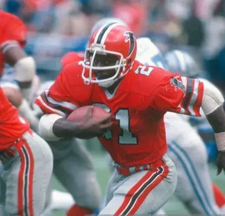 LYNN CAIN Atlanta Falcons 1980 Home Throwback NFL Football Jersey 