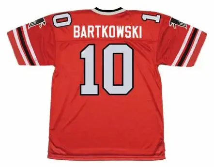 STEVE BARTKOWSKI Atlanta Falcons 1981 Home Throwback NFL Football Jersey 
