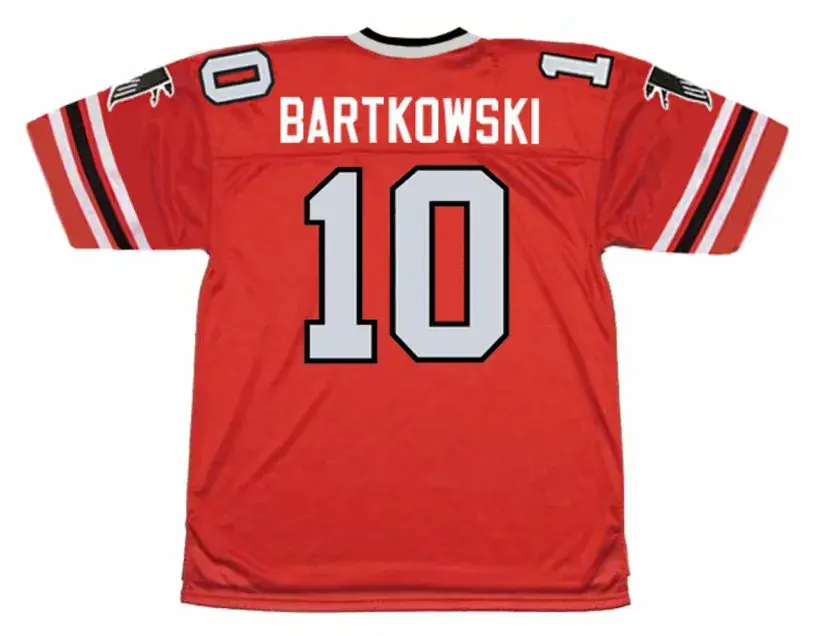 STEVE BARTKOWSKI Atlanta Falcons 1981 Home Throwback NFL Football Jersey 