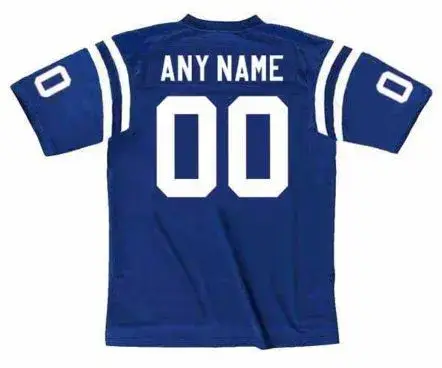 BALTIMORE COLTS 1970’s Throwback Home NFL Jersey Customized “Any Name & Number(s)” 