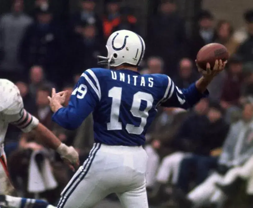 BALTIMORE COLTS 1970’s Throwback Home NFL Jersey Customized “Any Name & Number(s)” 