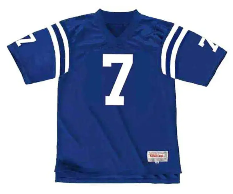 BERT JONES Baltimore Colts 1976 Throwback Home NFL Football Jersey