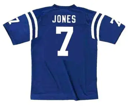 BERT JONES Baltimore Colts 1976 Throwback Home NFL Football Jersey 