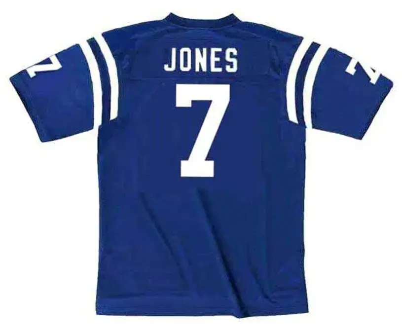 BERT JONES Baltimore Colts 1976 Throwback Home NFL Football Jersey 