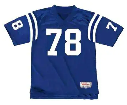 BUBBA SMITH Baltimore Colts 1970 Throwback Home NFL Football Jersey