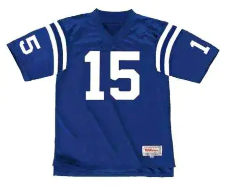 EARL MORRALL Baltimore Colts 1970 Throwback Home NFL Football Jersey