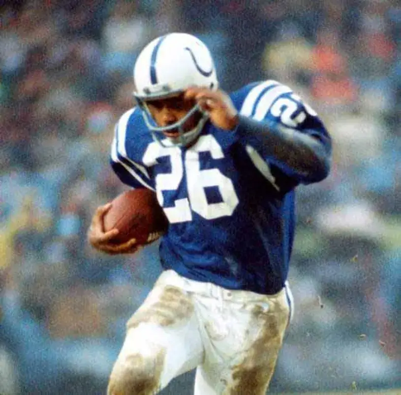 LYDELL MITCHELL Baltimore Colts 1976 Throwback Home NFL Football Jersey 