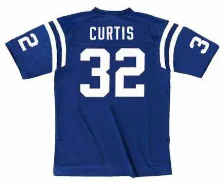 MIKE CURTIS Baltimore Colts 1970 Throwback Home NFL Football Jersey 