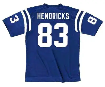 TED HENDRICKS Baltimore Colts 1970 Throwback Home NFL Football Jersey 