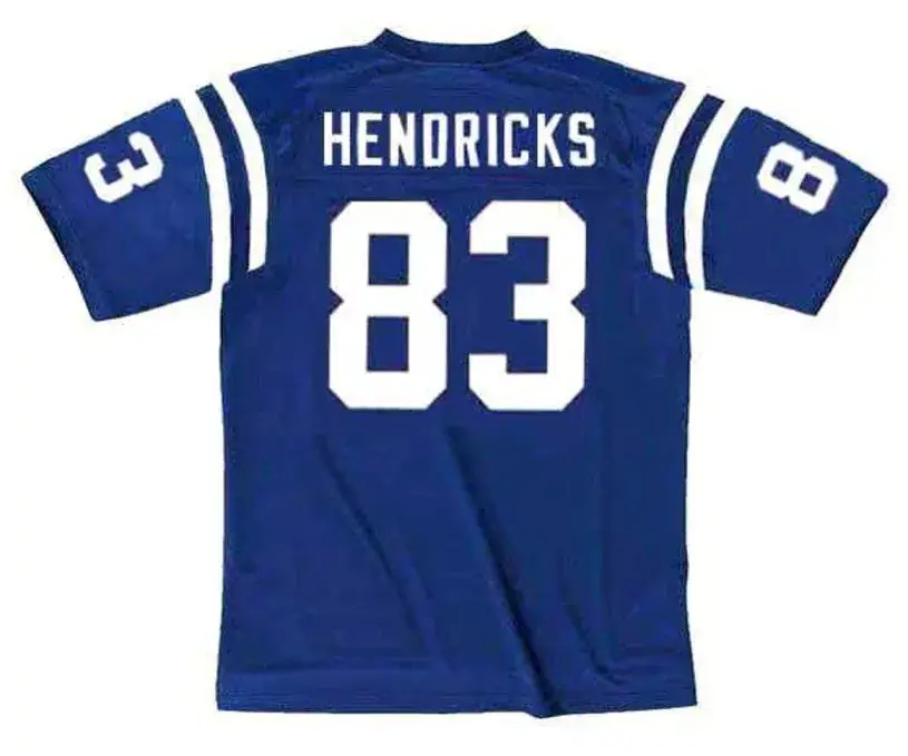 TED HENDRICKS Baltimore Colts 1970 Throwback Home NFL Football Jersey 