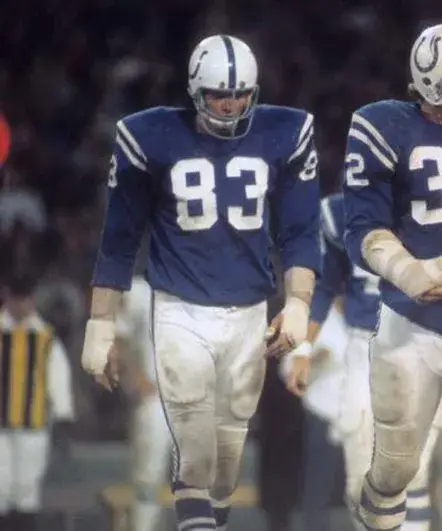 TED HENDRICKS Baltimore Colts 1970 Throwback Home NFL Football Jersey 