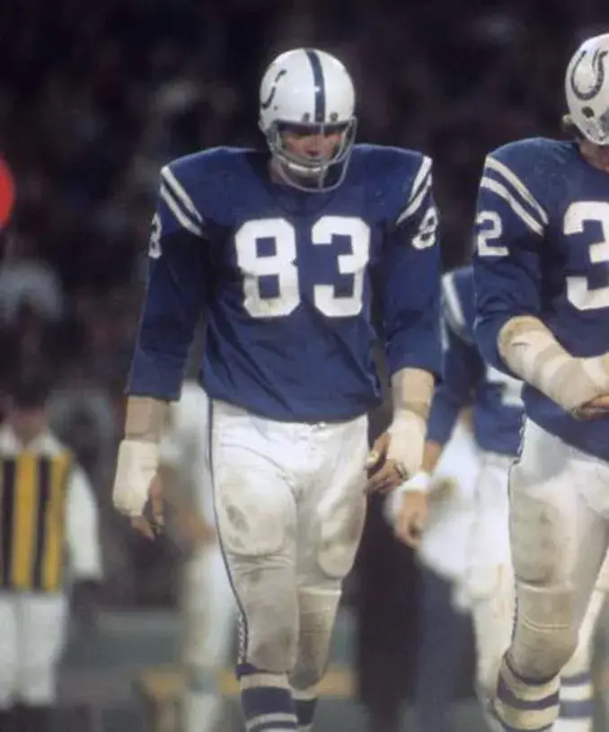 TED HENDRICKS Baltimore Colts 1970 Throwback Home NFL Football Jersey 