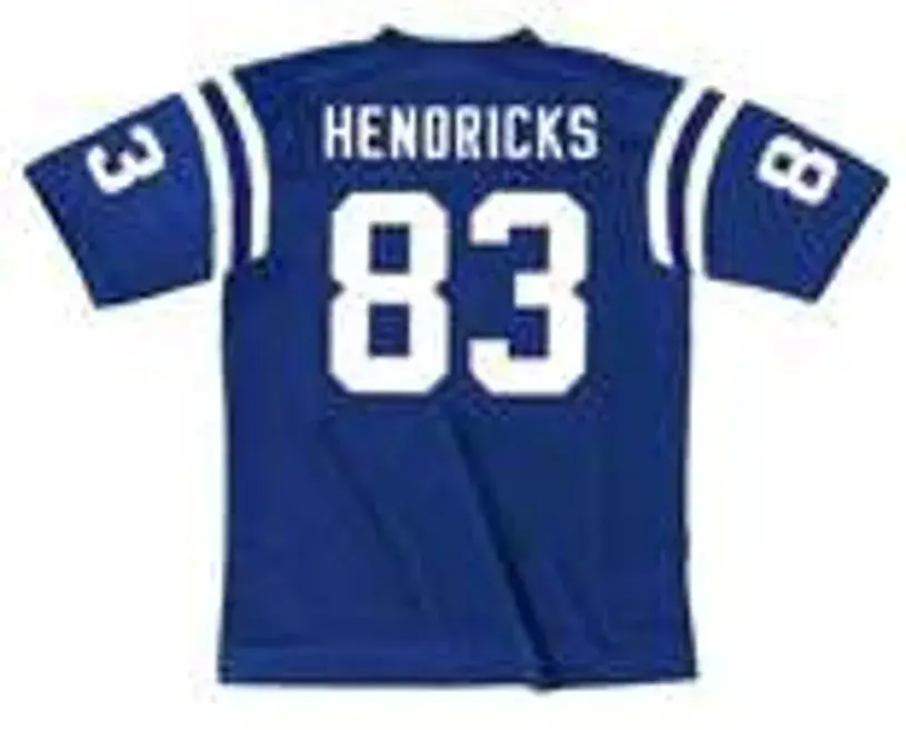 TED HENDRICKS Baltimore Colts 1970 Throwback Home NFL Football Jersey 