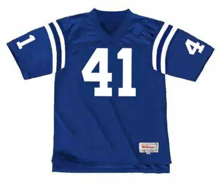 TOM MATTE Baltimore Colts 1970 Throwback Home NFL Football Jersey