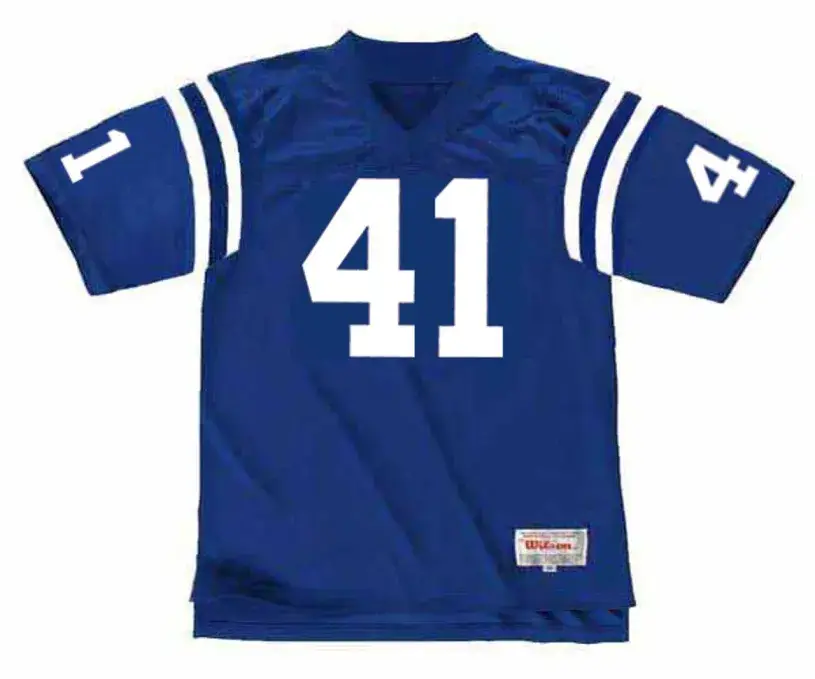 TOM MATTE Baltimore Colts 1970 Throwback Home NFL Football Jersey