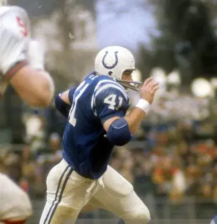 TOM MATTE Baltimore Colts 1970 Throwback Home NFL Football Jersey 