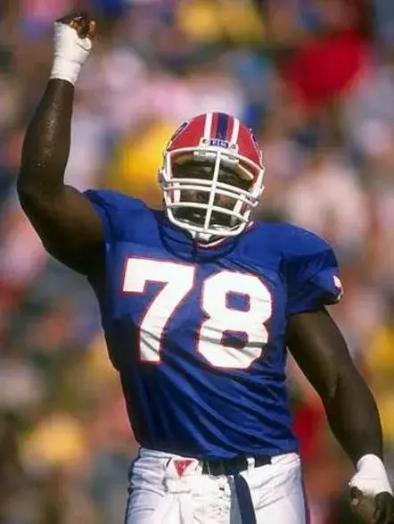 BRUCE SMITH Buffalo Bills 1990 Throwback NFL Football Jersey 