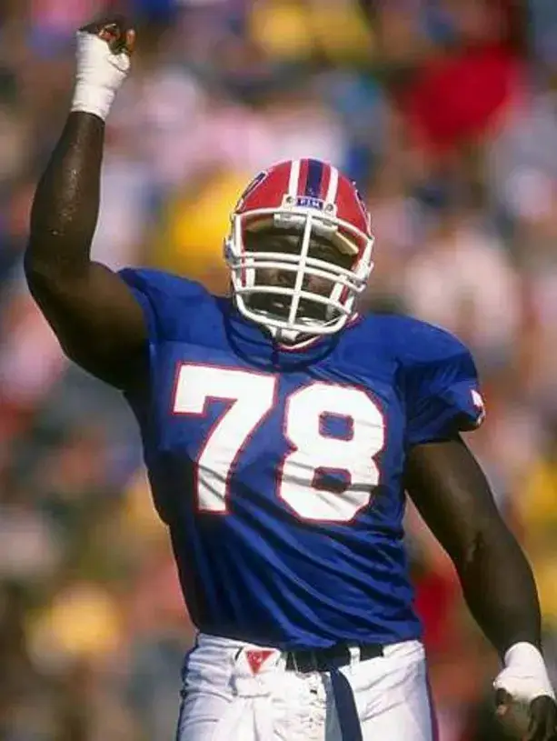 BRUCE SMITH Buffalo Bills 1990 Throwback NFL Football Jersey 