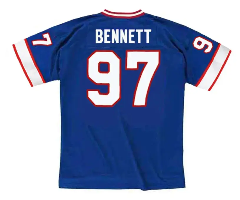 CORNELIUS BENNETT Buffalo Bills 1991 Throwback NFL Football Jersey 
