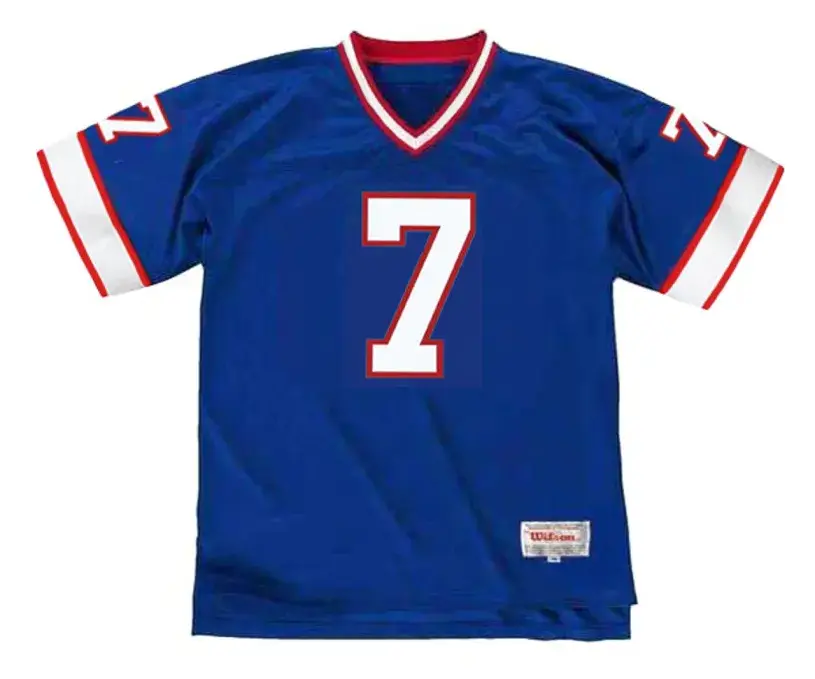 DOUG FLUTIE Buffalo Bills 1998 Throwback NFL Football Jersey