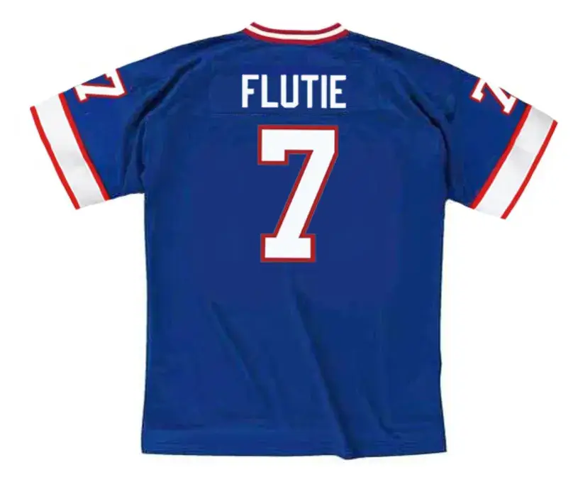 DOUG FLUTIE Buffalo Bills 1998 Throwback NFL Football Jersey 