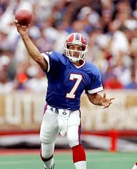 DOUG FLUTIE Buffalo Bills 1998 Throwback NFL Football Jersey 