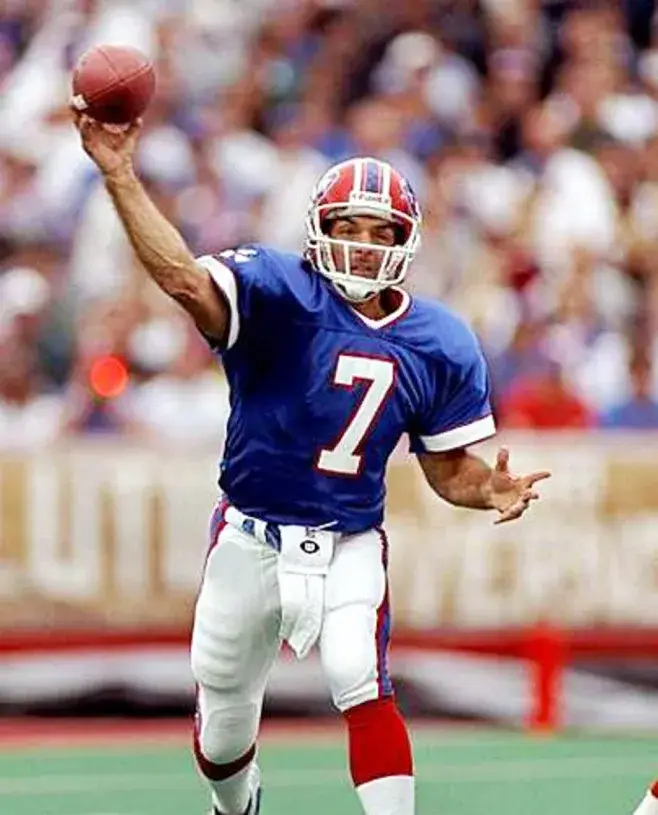 DOUG FLUTIE Buffalo Bills 1998 Throwback NFL Football Jersey 