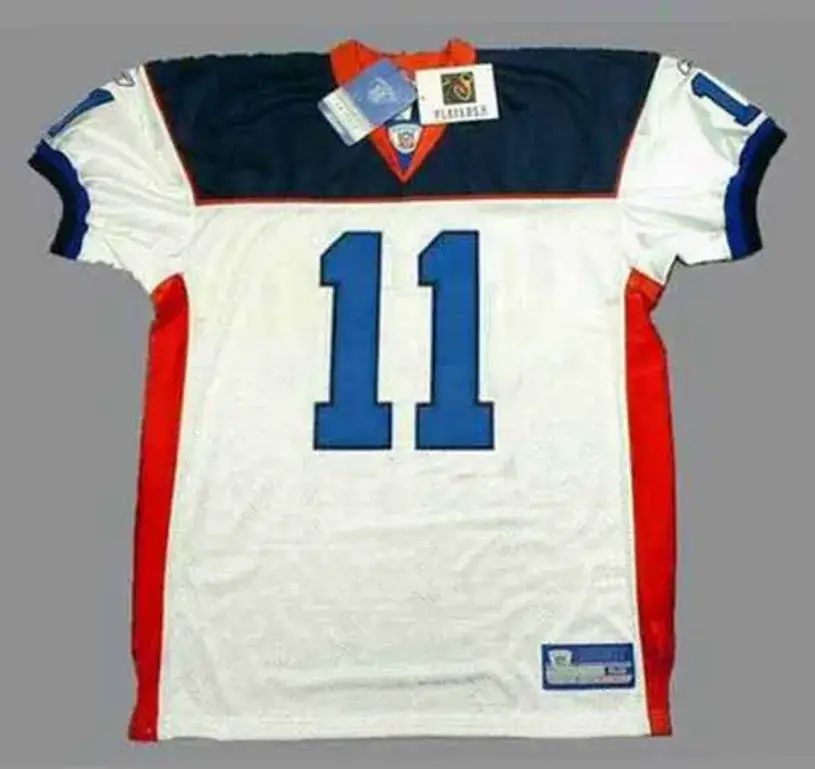DREW BLEDSOE Buffalo Bills 2004 Away Reebok Authentic Throwback NFL Jersey