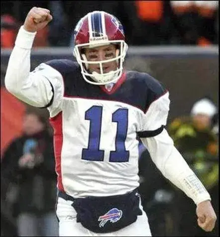 DREW BLEDSOE Buffalo Bills 2004 Away Reebok Authentic Throwback NFL Jersey 