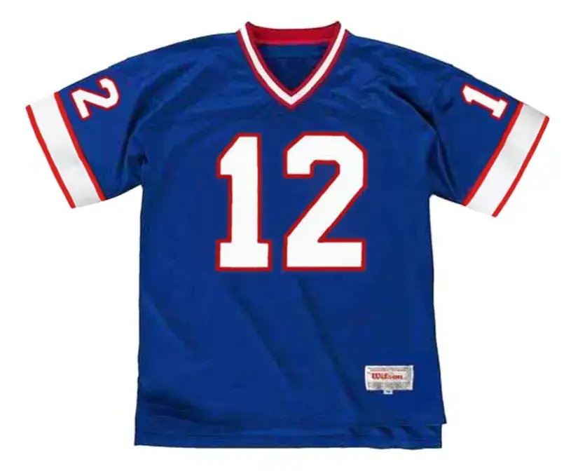 JIM KELLY Buffalo Bills 1991 Throwback NFL Football Jersey