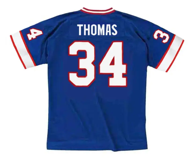 THURMAN THOMAS Buffalo Bills 1991 Throwback NFL Football Jersey 
