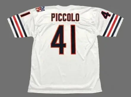 BRIAN PICCOLO Chicago Bears 1969 Away Throwback NFL Football Jersey 