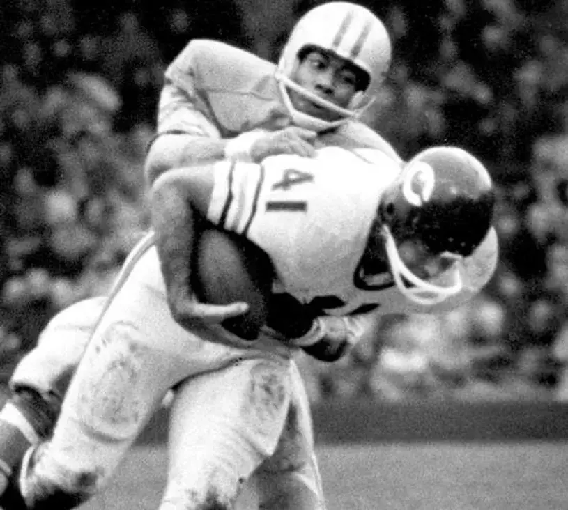 BRIAN PICCOLO Chicago Bears 1969 Away Throwback NFL Football Jersey 