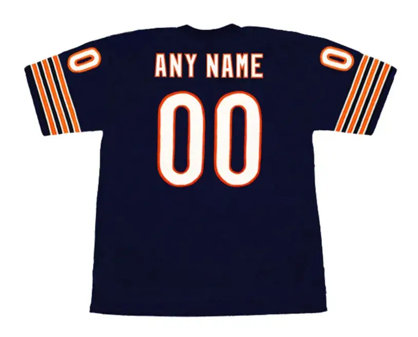 CHICAGO BEARS 1970’s Home Throwback NFL Jersey Customized “Any Name & Number(s)” 