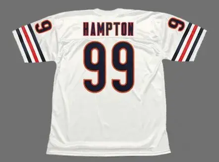 DAN HAMPTON Chicago Bears 1980 Throwback NFL Football Jersey 