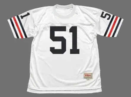 DICK BUTKUS Chicago Bears 1972 Throwback NFL Football Jersey