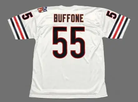 DOUG BUFFONE Chicago Bears 1969 Throwback NFL Football Jersey 