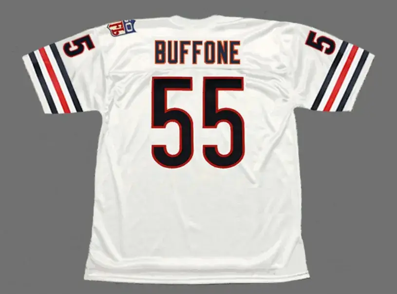 DOUG BUFFONE Chicago Bears 1969 Throwback NFL Football Jersey 